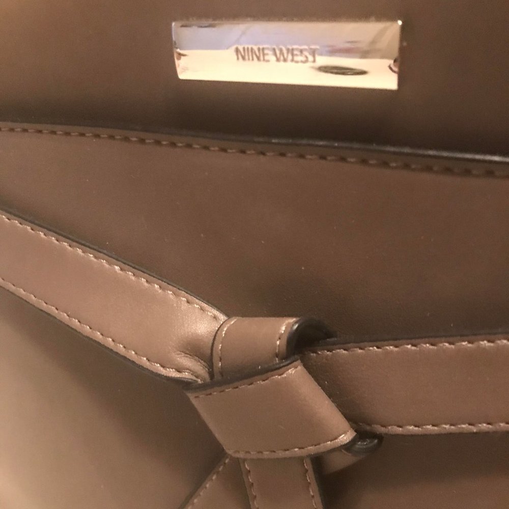 Nine West Taupe Handbag - Picture 4 of 4